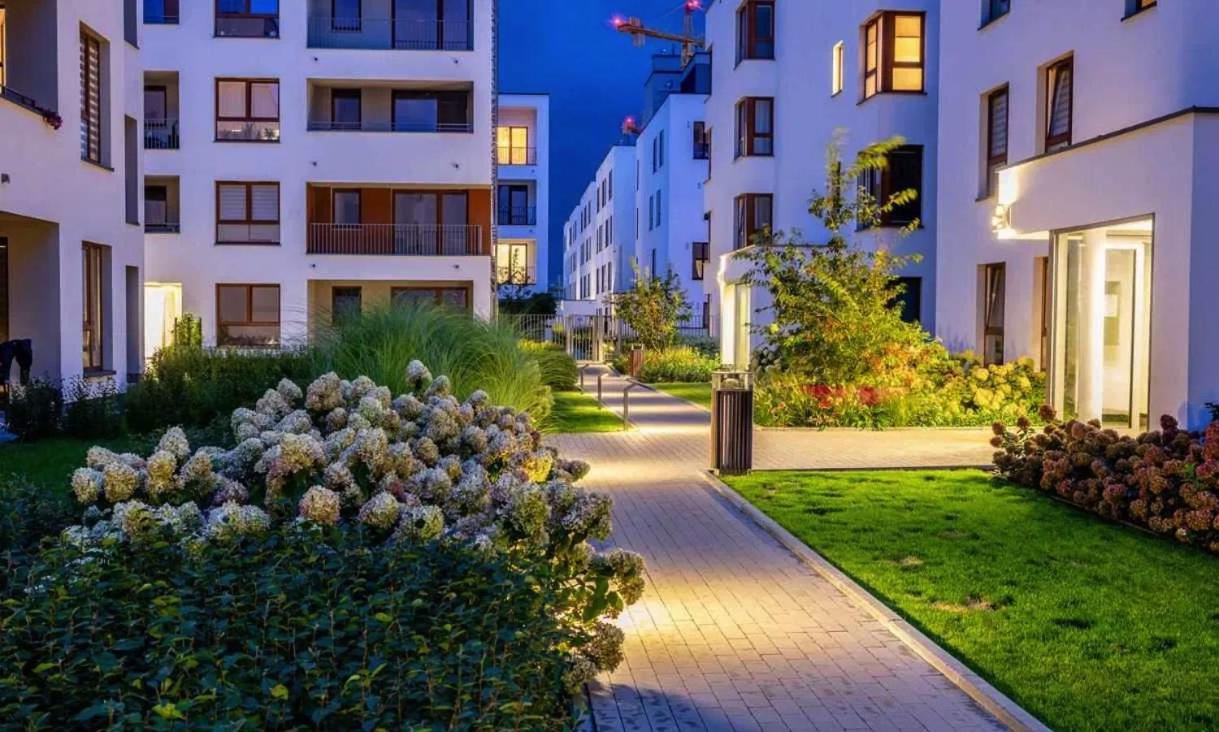Apartament Green Z Garazem Podziemnym Warsaw Luaran gambar