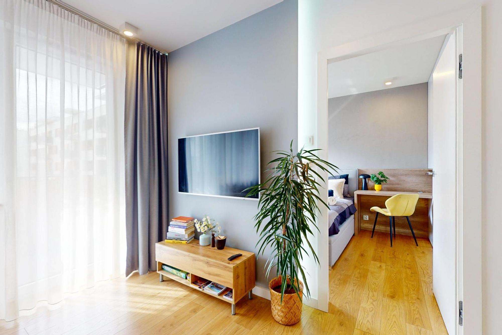 Apartament Green Z Garazem Podziemnym Warsaw Luaran gambar