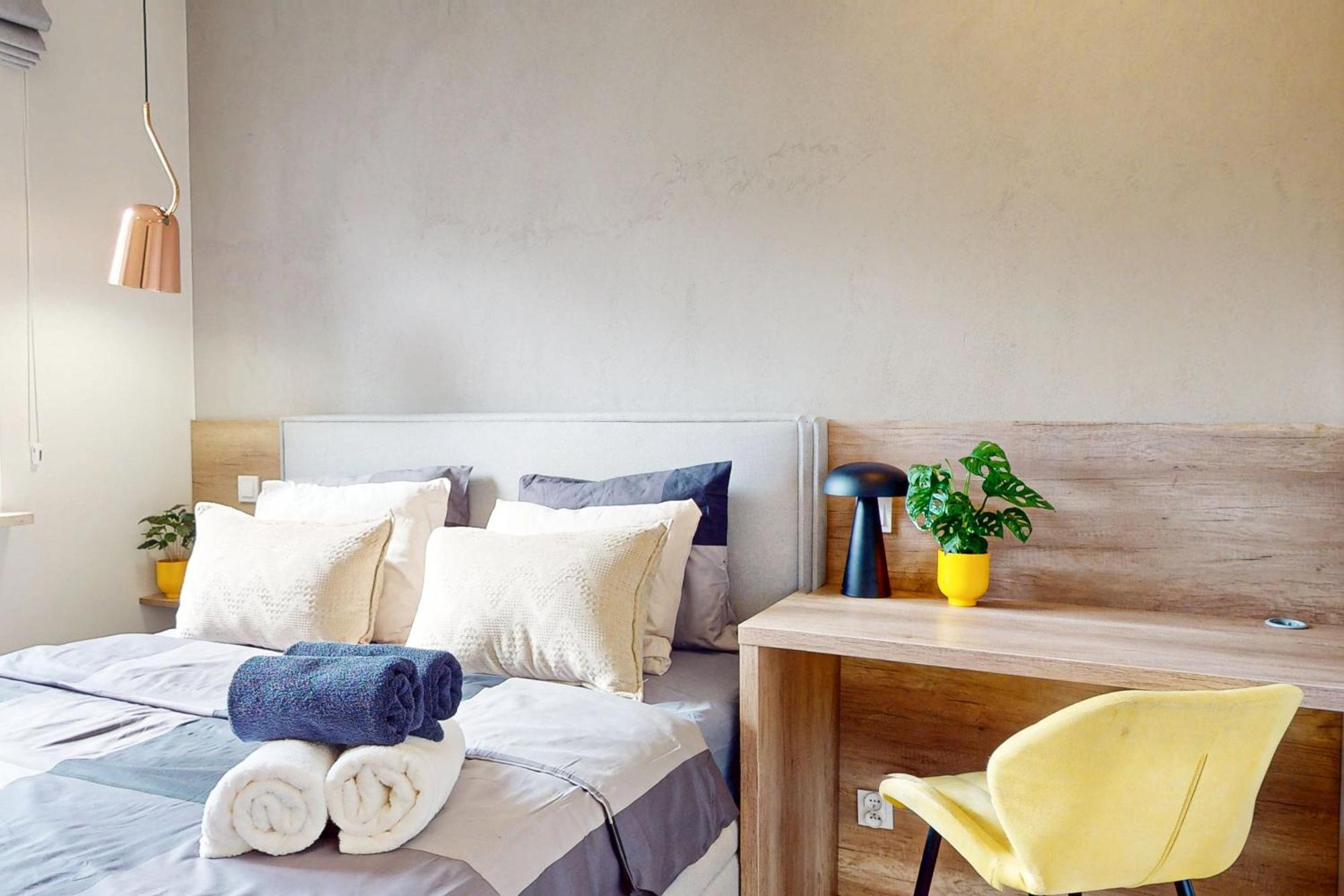 Apartament Green Z Garazem Podziemnym Warsaw Luaran gambar